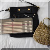 H06. Burberry, Marc Jacobs and beaded purse 